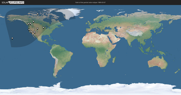 Solar Eclipse of 03/07/1989