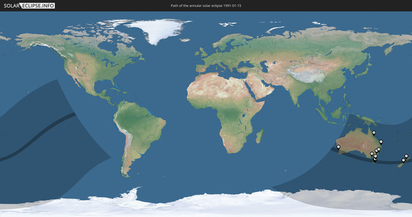 Solar Eclipse of 01/15/1991