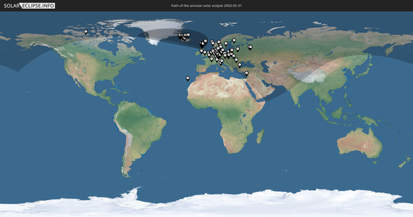 Solar Eclipse of 05/31/2003