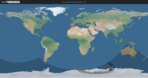 Solar Eclipse of 11/23/2003