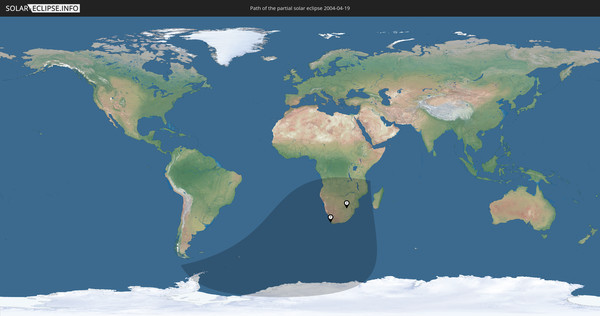 Solar Eclipse of 04/19/2004