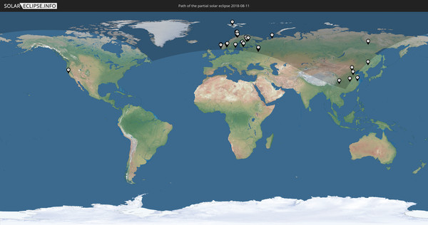 Solar Eclipse of 08/11/2018