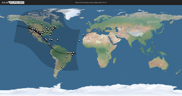 Solar Eclipse of 10/14/2023