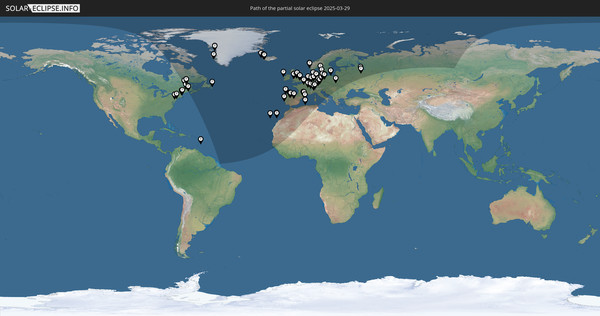 Solar Eclipse of 03/29/2025