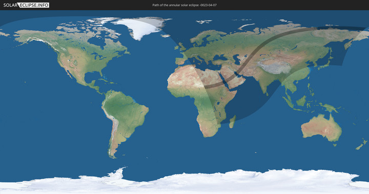 path of eclipse