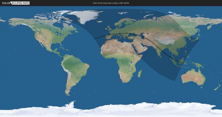 path of eclipse