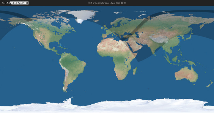 path of eclipse