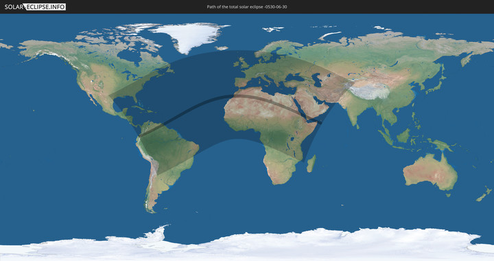 path of eclipse