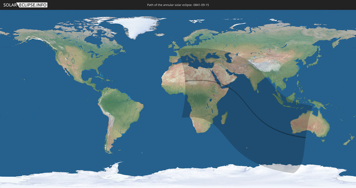 path of eclipse