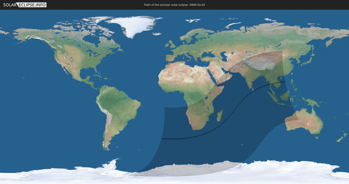 path of eclipse