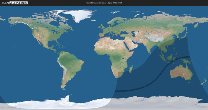 path of eclipse