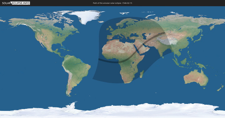 path of eclipse