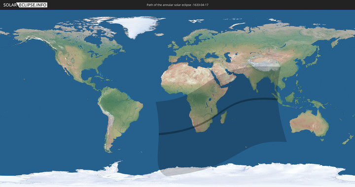 path of eclipse