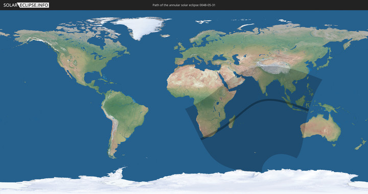 path of eclipse