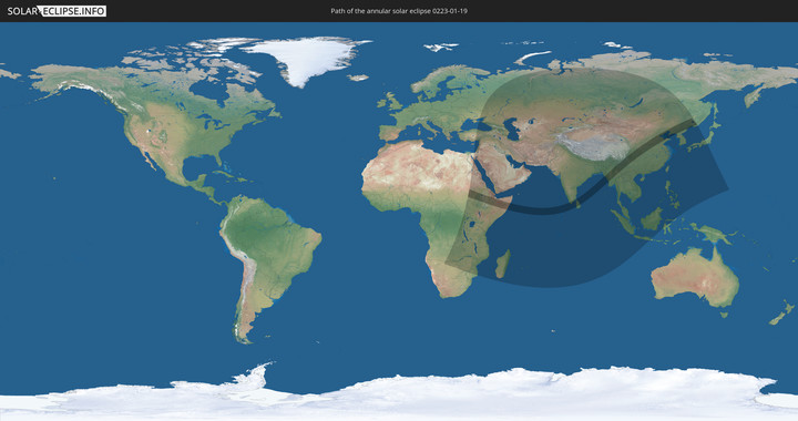 path of eclipse