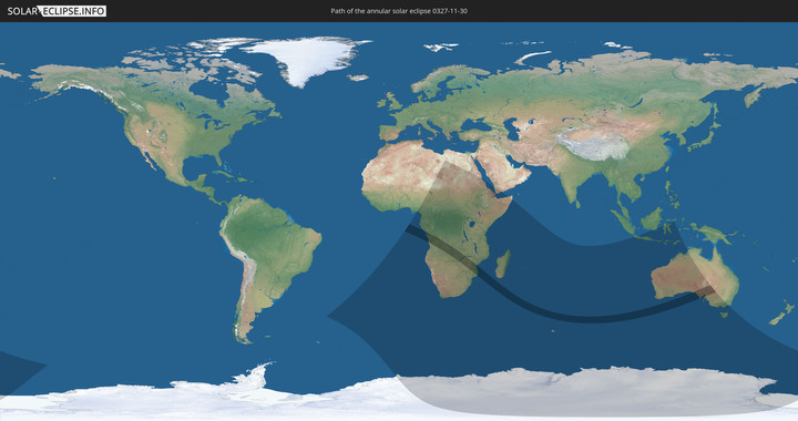 path of eclipse