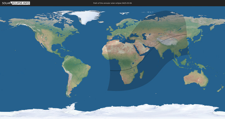 path of eclipse