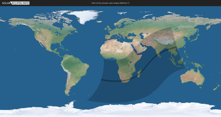 path of eclipse