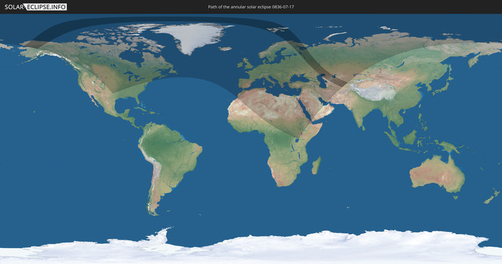 path of eclipse