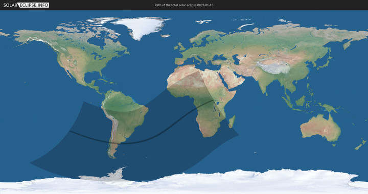 path of eclipse