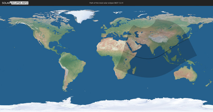 path of eclipse