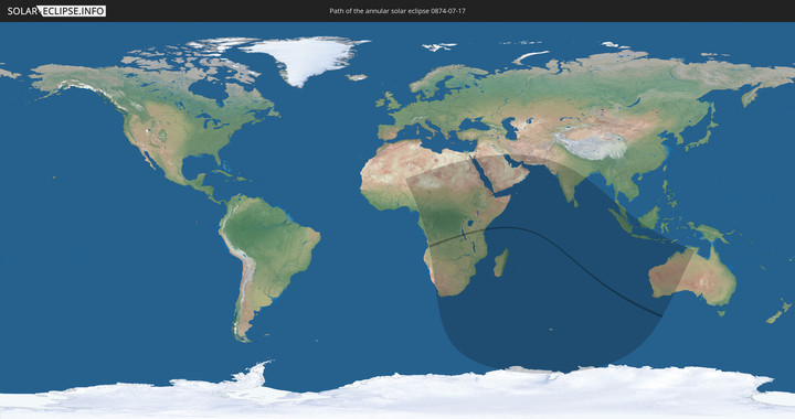 path of eclipse