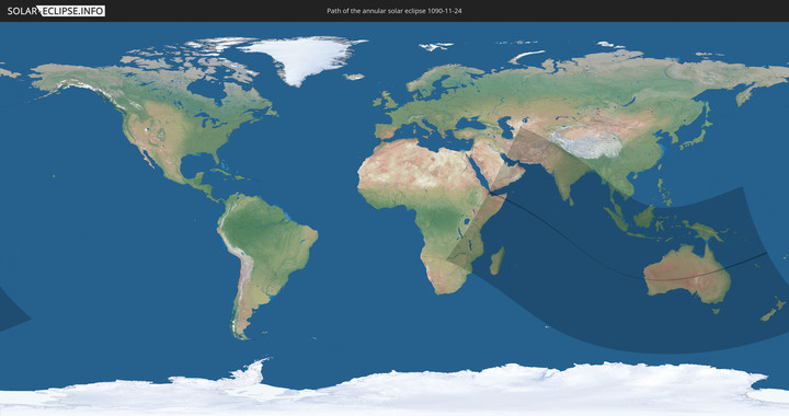 path of eclipse