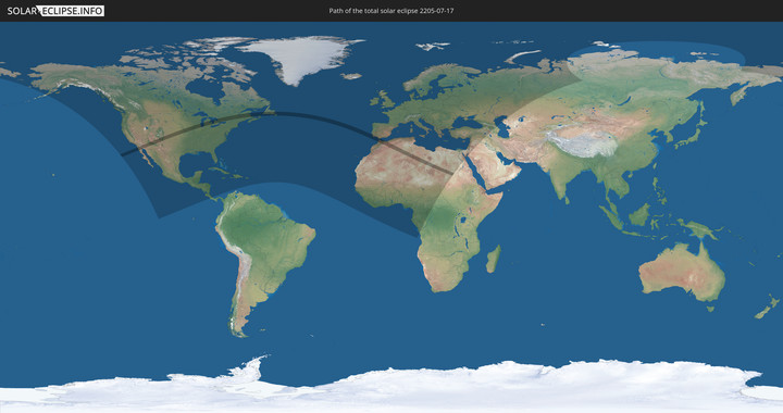 path of eclipse