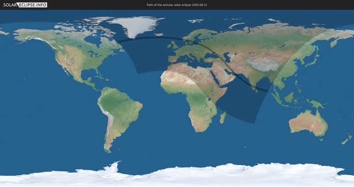 path of eclipse