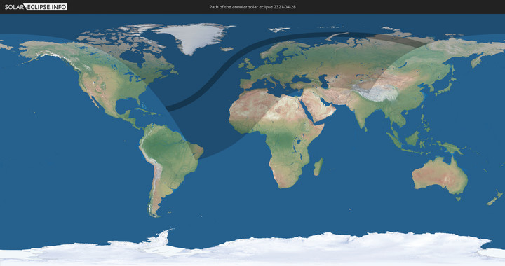 path of eclipse