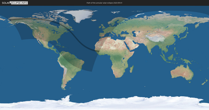 path of eclipse