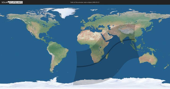 path of eclipse