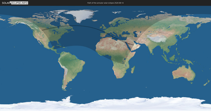 path of eclipse