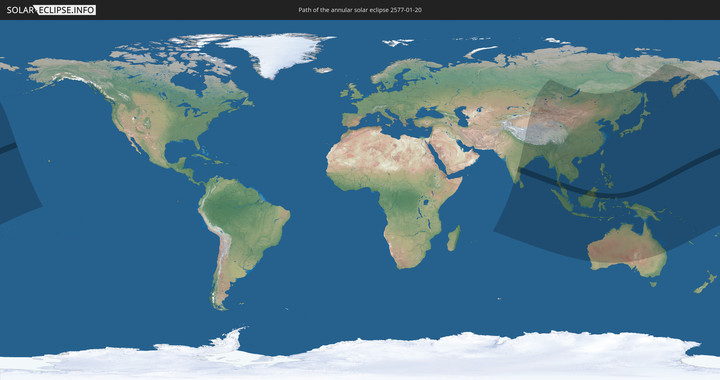 path of eclipse